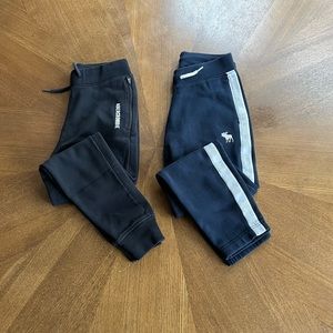 Boys set of 2 abercrombie kids jogger sweatpants 9/10